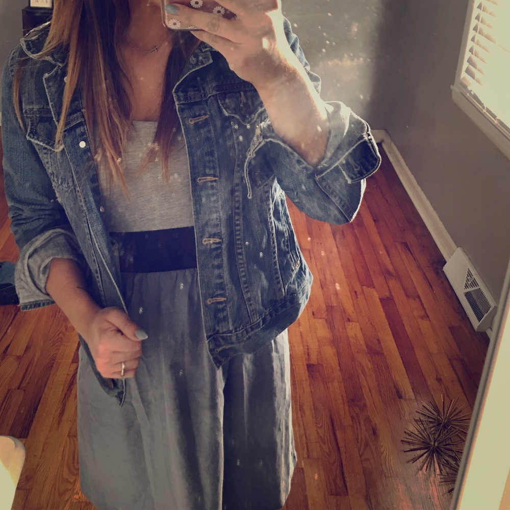 Must have for spring! Old Navy denim jacket